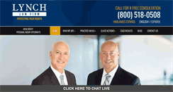 Desktop Screenshot of lynchlawyers.com